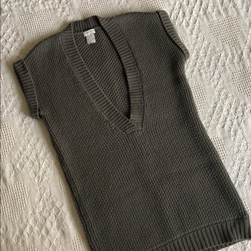 Dries Van Noten Gray Long Sweater in 100% Wool